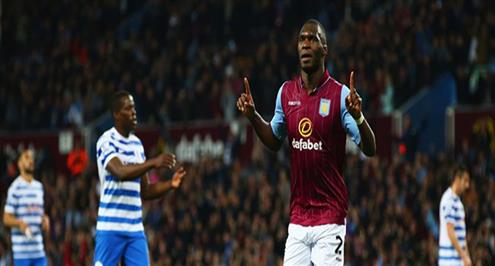 تعادل أستون فيلا وكوينز بارك رينجرز بثلاثة أهداف وتألق بنتيكي.. فيديو 